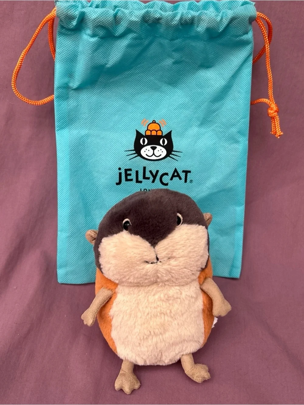 Jellycat LAMBETH LEMMING Authentic US seller out of stock gift with dust bag